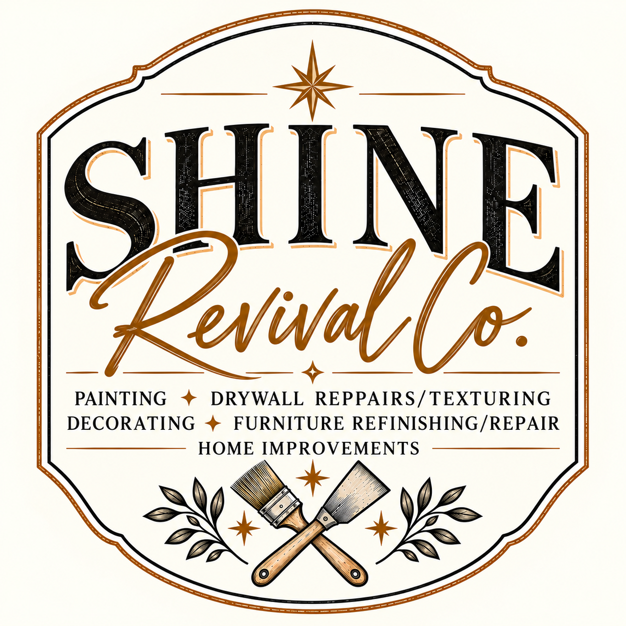 Shine Revival Co. vintage logo